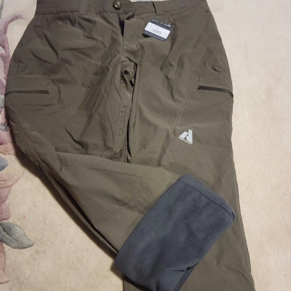 NWT Eddie Bauer Guide Pro lined pants  10/12P
